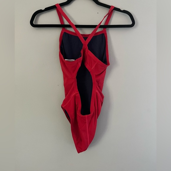 Kiefer, red lifeguard swimsuit, size 30 - Picture 2 of 2